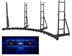 Tổ chức sự kiện treo video LED tường hiển thị đứng giá Hợp kim nhôm mặt đất hỗ trợ LED màn hình giàn TUV giàn giàn hiển thị - Product Image 5
