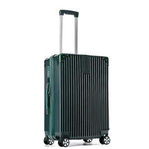 Carry-On Luggage 20-Inch Universal Wheel Trolley Case With Lock Solid Color Durable Swivel Wheels For Leisure Travel - Product Image 5