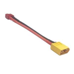 <span class=keywords><strong>Harness</strong></span> Kabel Silikon 14AWG Kustom, Kabel Ekstensi T-Plug Male Amass Deans, <span class=keywords><strong>Harness</strong></span> Kabel Tembaga Berlapis Timah untuk Baterai Lithium RC - Product Image 5