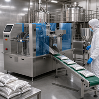 Machine d'emballage en sachet pour usine de produits épicés, machine d'emballage de poudre avec conception anti-poussière pour ligne de conditionnement de poudre d'assaisonnement