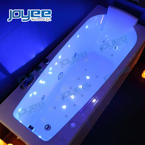 JOYEE nuevo diseño habitación bañera de hidromasaje spa baño Mini 1 persona interior Spa <span class=keywords><strong>jacuzzi</strong></span> <span class=keywords><strong>con</strong></span> tumbona - Product Image 4