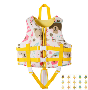 في المخزون للأطفال الأولاد والبنات قطعة واحدة مخصصة تصميم الكرتون تعويم جميل سترة الطفو لطفل صغير والشباب - Product Image 3