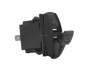 Panel de interruptores basculantes LED con doble USB 12V 24V 5V 3.1A y cargador USB para coche, camioneta, barco, marina, RV, UTV, ATV - Product Image 2