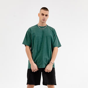 Nuevas camisetas de talla grande de tendencia para hombres altos, chándal fino de verano de buena calidad, Camiseta holgada atlética básica de gimnasia para hombres - Product Image 3