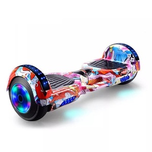 6.5 inch Self balancing scooter <strong>Hoverboard</strong> with luminous wheel, top ,front led light <strong>blue</strong> tooth with handle - Product Image 6