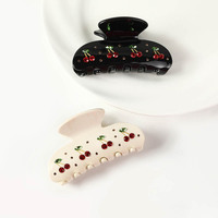 Pince à cheveux en acétate Fanxing personnalisée de haute qualité 8 cm, accessoires pour cheveux, fleurs, perles, style japonais coréen, usage quotidien pour filles, personnalisable