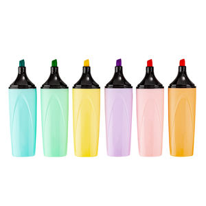 חידוש יוקרה מותג פרטי משרד כתיבה ספר משרד מפואר ססגוניות פסטל צבע סימון סמן עט סט עם לוגו - Product Image 4