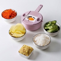 Multi-Function Cutting Food Potato Carrot Veggie Grater Chopper Kitchen Cutting Machine Cheese Grater