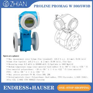เครื่องวัดอัตราการไหล Endress+Hauser Proline Promag W 300 5W3B: ออกแบบมาเพื่อการวัดน้ำและน้ำเสีย - Product Image 3