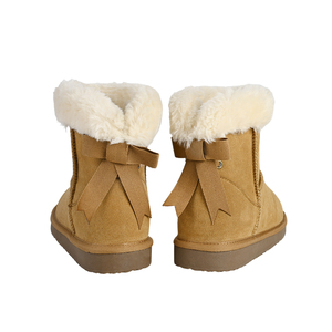 Sepatu Bot Salju Wanita Model Terbaru Musim Gugur Dingin <span class=keywords><strong>2026</strong></span>, Trendi, Laris, Hangat, Anti-Selip, Nyaman - Product Image 3