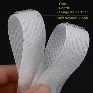 Cinta <span class=keywords><strong>de</strong></span> Bucle Sin Cepillar y Sin Pelusas, Cómoda y Elegante, Gancho <span class=keywords><strong>de</strong></span> Nailon Suave Tejido, Sistema <span class=keywords><strong>de</strong></span> Cierre <span class=keywords><strong>de</strong></span> Larga Duración - Product Image 4