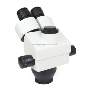 双眼鏡三眼電話修理PCBはんだ顕微鏡ズームステレオ顕微鏡スタンド付き - Product Image 5