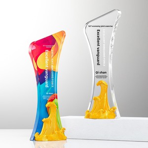 Nouveau Trophée en Cristal Thème Montagne Personnalisé pour Compétition Modèle de Gestion de l'Équipe, <span class=keywords><strong>du</strong></span> Personnel Exceptionnel, de la <span class=keywords><strong>Chambre</strong></span> Commerciale <span class=keywords><strong>et</strong></span> de l'Assurance Entraînement - Product Image 4
