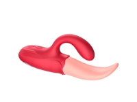 Dual-Motor Zungenleck-Vibrator Doppelte Vibration Oraler Stimulator Silikon-Sensorikspielzeug