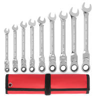 Venta caliente 12 piezas llave de combinación kits de llaves inglesas de extremo combinado Juego de llaves de trinquete herramienta de mano herramientas de reparación de automóviles