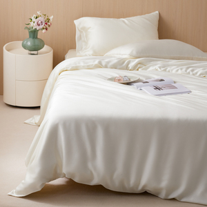 Juego <span class=keywords><strong>de</strong></span> Funda <span class=keywords><strong>de</strong></span> Edredón Refrescante <span class=keywords><strong>de</strong></span> <span class=keywords><strong>Verano</strong></span>, Blanco, Fibra <span class=keywords><strong>de</strong></span> Lyocell, Tamaño Europeo, con Funda <span class=keywords><strong>de</strong></span> Almohada, 800 Hilos, Fibra <span class=keywords><strong>de</strong></span> Eucalipto - Product Image 2