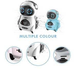 YS TOYS Juguete Robot Educativo de Bolsillo - Control por Voz, Baila, Habla, Electrónico, Musical, Funciona con Pilas <span class=keywords><strong>para</strong></span> Edades de 2 a 13 Años - Product Image 5