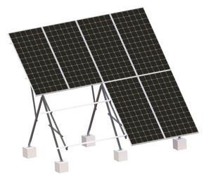 Système de montage au sol pour panneaux solaires réglable avec <span class=keywords><strong>poteau</strong></span> en acier, structure de pieux pour modules photovoltaïques, système de montage pour panneaux solaires - Product Image 4