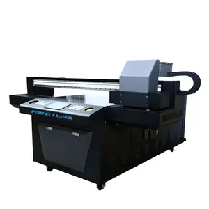 Impresora plana UV de plástico de gran formato con diseño de embalaje personalizado con láser perfecto