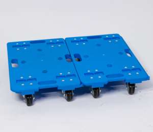 Carro de Transporte Industrial Resistente con Contenedor y Tapa para Almacén - Product Image 5