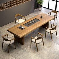 Vente en gros d'usine mobilier de salon pour restaurant et maison table à manger noire au design nordique