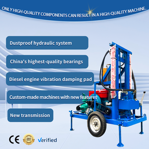 Hete Aanbieding Kleine Draagbare 30PK Diesel Boorput Waterput Boormachine 100m 200 Meter Waterput Boorinstallatie - Product Image 3