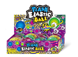 Đầy màu sắc bướm ribbon đàn hồi pha lê Glow bouncy Balls mềm đồ chơi cao su mới lạ ngoài trời đồ chơi cho trẻ em - Product Image 2