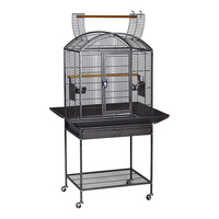 Usine en gros grande volière métal perruche Durable fil de fer perroquet canari extérieur grand élevage oiseau Cage pour animaux de compagnie à vendre
