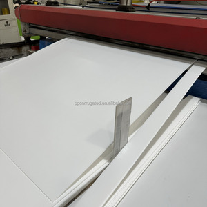 Độ bền kéo tốt màn hình in ấn sức mạnh trắng Corona điều trị 60 + dynes PP Polypropylene sóng Hội Đồng Quản Trị - Product Image 6