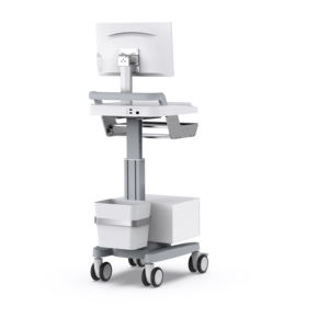 Concurrerende Prijs Tablet Winkelwagen Verstelbare Laptop Winkelwagen Nieuwe Ziekenhuis Trolley - Product Image 6