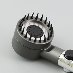 <b>Shower</b> Head Round Pressurized Massage Spray Nozzles Durable Portable Bathroom <b>Shower</b> <b>Accessory</b> - Product Image 1