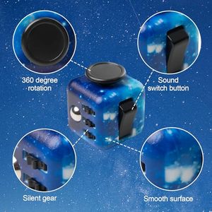 Lo lắng cứu trợ im lặng lo lắng cứu trợ 6 mặt Cube thần tà<span class=keywords><strong>i</strong></span> đồ chơ<span class=keywords><strong>i</strong></span> cho <span class=keywords><strong>ADD</strong></span>/ADHD/<span class=keywords><strong>OCD</strong></span> - Product Image 3