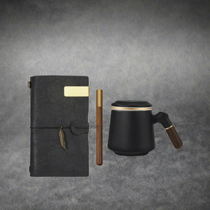 Artículos en Oferta 2025, Gadgets Tecnológicos, Regalos, Set de Regalo de Cuaderno y Bolígrafo de Oficina, Bolígrafo Personalizado con Bloc de Notas, Metálico Moderno - Product Image 2