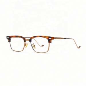 Gafas de Computadora Rectangulares Pequeñas con Remaches Vintage y Logotipo Personalizado 2021 para Hombre y Mujer, Gafas de Media Montura con Protección Contra la Luz Azul - Product Image 4