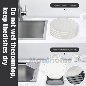 Masthome Decorazione Cremagliera di Piatto di Pad Asciutto Assorbente Tripoli Da Tavola Cucina Tavolo di Lavaggio Lavello Stuoia - Product Image 6