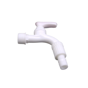 Yunsu Brand Plastic Bibcock Streamlined Design Water Tap Single <b>Handle</b> Sanitary 3/4" PP Faucet - Product Image 3