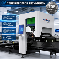 Découpeuse de tubes laser à fibre latérale, précision 0,05 mm, machine de découpe de tuyaux CNC, composants Cypcut HIWIN pour acier inoxydable, carbone, AI