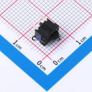 KFC-V-104R Limit Switch Through hole Component (THT) Switch Single Pole Single Throw Round Plunger 6.6mm 4.1mm - Product Image 1