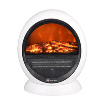 Cheminée électrique autoportante pour usage intérieur, 1500W, oscillation réglable, thermostat, protection contre la surchauffe, flamme réaliste