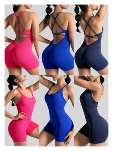 Venta de liquidación-2025 Ropa de mujer de segunda mano-Ropa de Yoga de moda sexy Estilos mixtos-en stock para venta al por mayor - Product Image 2