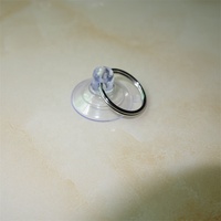 Umweltfreundlicher PVC-Spritzguss Vakuum-Starker Transparenter Saugnapf Kleiner Saugnapf mit Metallring OEM/ODM Anpassbar