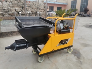 Vente directe d'usine en Chine - Pulvérisateur de mortier haute performance - Machine à projeter du plâtre et du sable pour la construction murale - Product Image 2