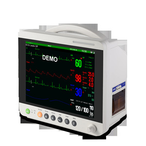 Patient <b>Monitor</b> 12 Inch <b>Touch</b> <b>Screen</b> ECG With SpO2 NIBP CO2 Multi Parameter Vital Signs Display For Hospital Use - Product Image 3