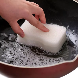<strong>BAIJIE</strong> S Curve Ergonomic Cleaning Sponge Heavy Duty Nylon Scrub Sponge for Oven Range Hood Dish Washing - Product Image 2