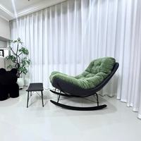 Fauteuil à bascule relaxant pour adulte, canapé paresseux, mobilier de maison de luxe léger, grand fauteuil individuel pour balcon et salon