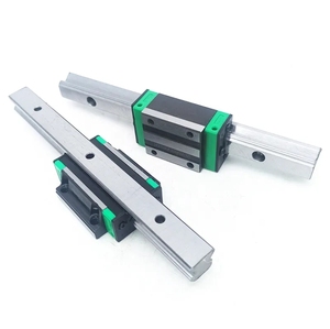 รางเลื่อนแบบเส้นตรงสำหรับงานหนัก พร้อมบล็อกลูกปืน HGH15 HGH20 HGH25 HGH30 HGH35 HGH45 HGH55 สำหรับเครื่องจักร - Product Image 1