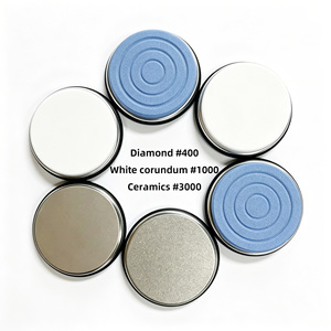 Discos de Repuesto para <span class=keywords><strong>Afilador</strong></span> de Cuchillos - Discos de Diamante Manuales para Afilar con Grano Grueso 100-400, Duraderos y Ecológicos - Product Image 1
