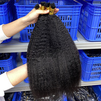 Premium Großhandel Doppelt Gezogene I-Tip Echthaar-Extensions Vorgeklebte Stick-Tip 10 Texturen Burmesische Locken Yaki Glatt vom Hersteller