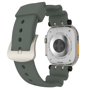 Correa de Silicona OEM YuXuan para Reloj Ultra9876543210 Serie SE Mecha Explorer Wave de 20 mm con Hebilla de Pin, Guangdong - Product Image 4