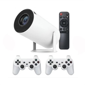 Vente en gros de la nouvelle console de jeu HY300 avec projecteur et manette de jeu, projecteur de cinéma maison HD 720P - Product Image 1